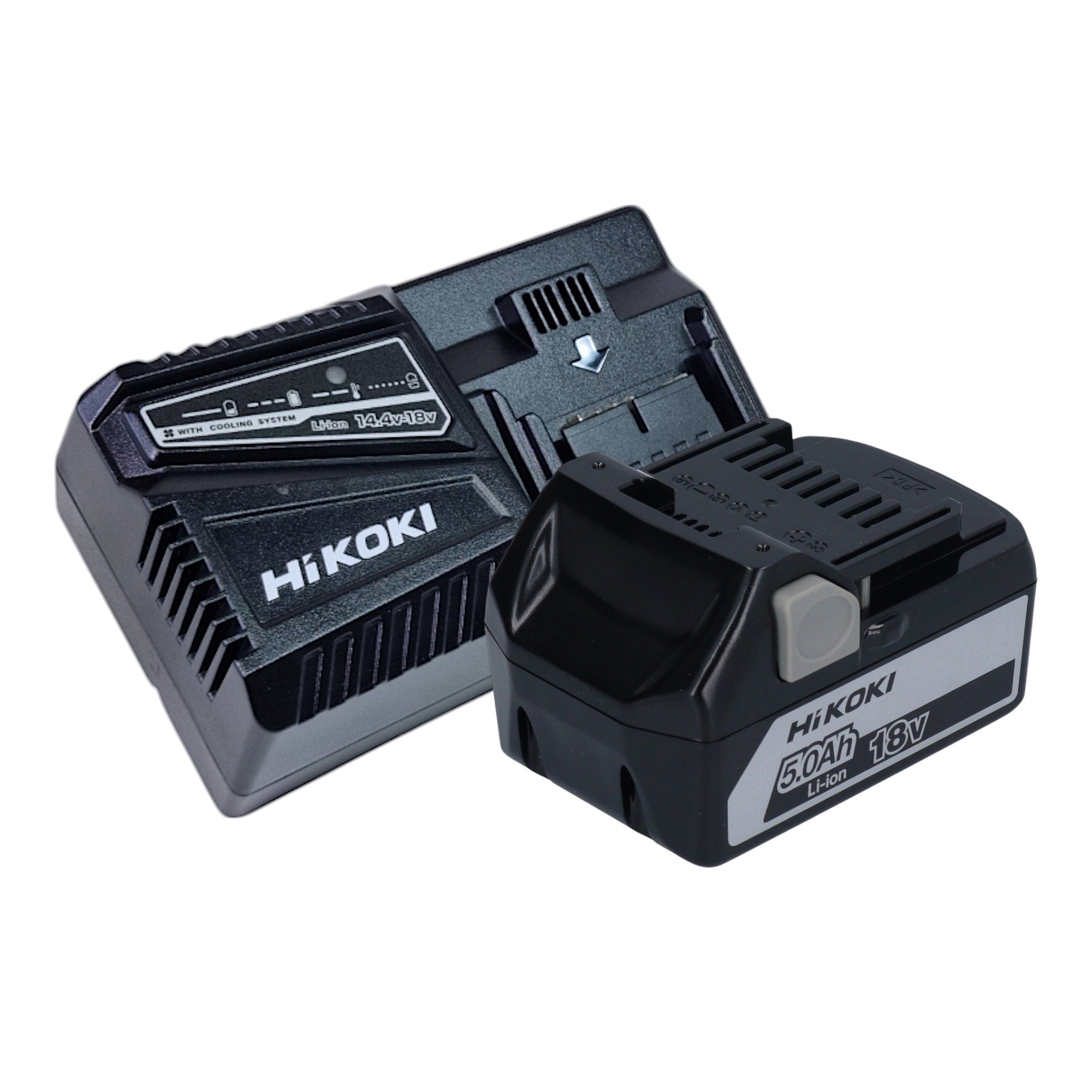 Hikoki DH1826 DAW4Z Akku Kombihammer 18 V 3 2 J SDS Plus Brushless 1x Akku 5 0 Ah Ladegeraet 2 - toolbrothers