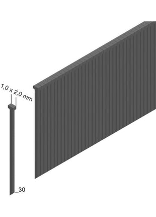 Prebena Druckluftnagler 2P-J/ES 40 COMBI 5 bis 7 Bar - im Transportkoffer + Prebena J 30 CNKHA Stauchkopfnägel Brads 30mm 5000 Stück - Toolbrothers