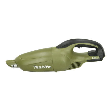 Aspirador de batería Makita DCL 180 SF2O 18 V 0,65 l serie Olive Outdoor Adventure + 2x baterías 3,0 Ah + cargador