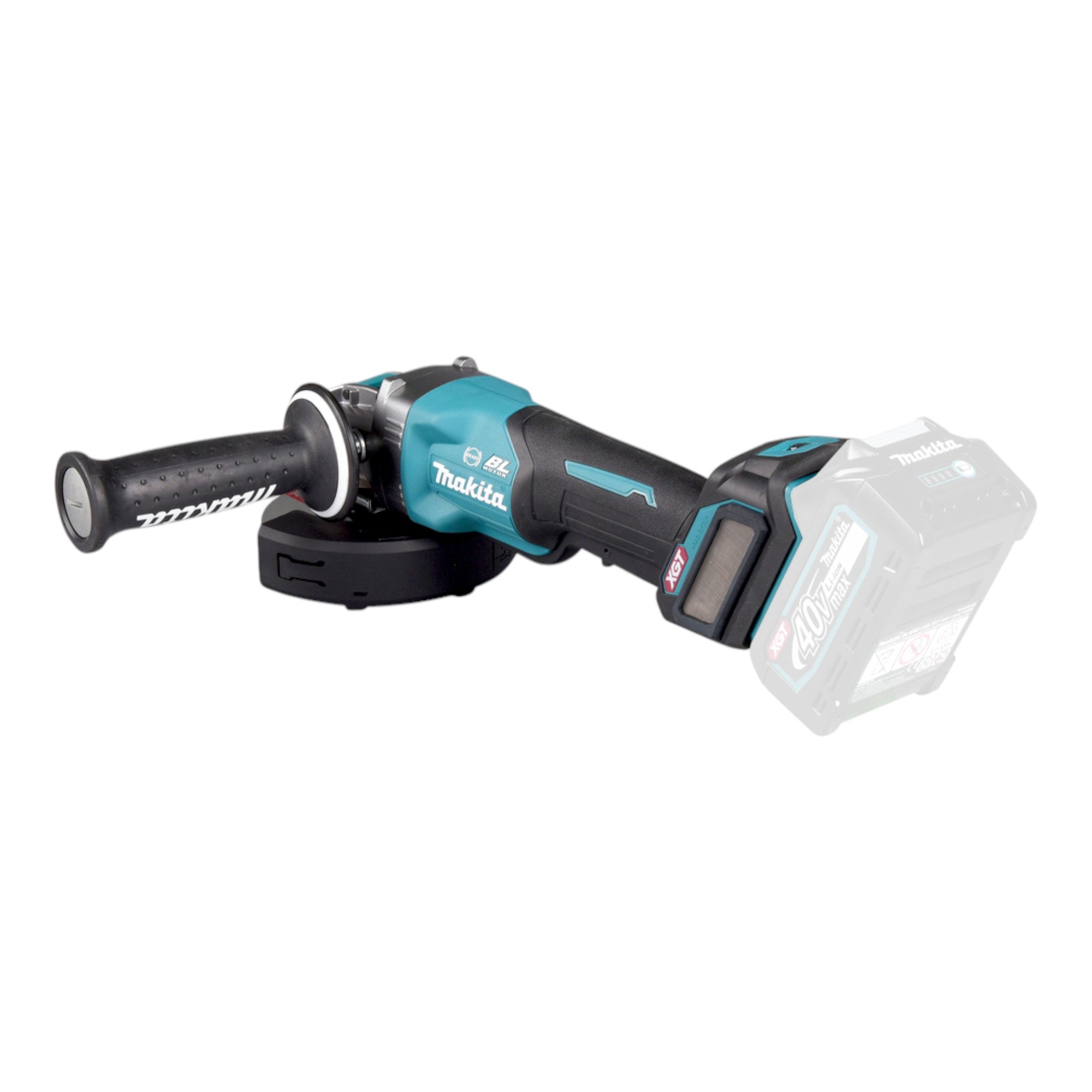 Makita GA 044 GD101 Akku Winkelschleifer 40 V max 125 mm X LOCK Brushless 1x Akku 2 5 Ah Ladegeraet Makpac 4 - toolbrothers