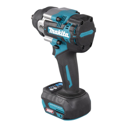 Makita TW 007 GT101 Akumulatorowy klucz udarowy 40 V maks. 760 Nm 1/2'' bezszczotkowy + 1x akumulator 5,0 Ah + ładowarka + Makpac