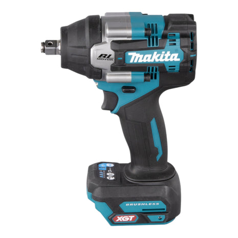 Makita TW 007 GT201 Akumulatorowy klucz udarowy 40 V maks. 760 Nm 1/2'' bezszczotkowy + 2x akumulator 5,0 Ah + ładowarka + Makpac