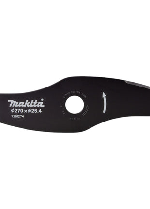 Makita 2 Zahn Haeckselmesser 270 mm 199874 5 fuer Akku Rasentrimmer UR 013 G 1 - toolbrothers