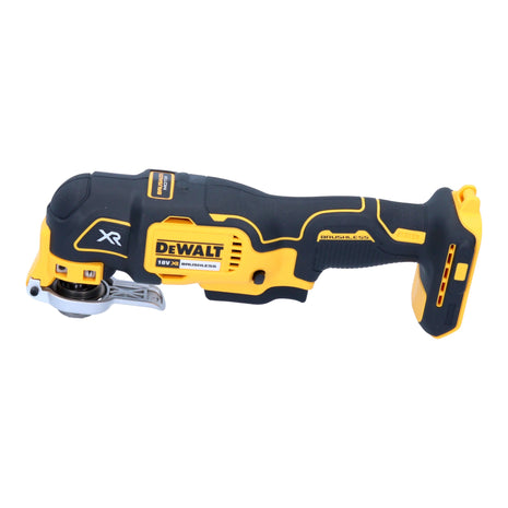 DeWalt DCS 355 E2 Akku Oszillierer Multitool 18 V Brushless + 2x Powerstack Akku 1,7 Ah + Ladegerät + Zubehör