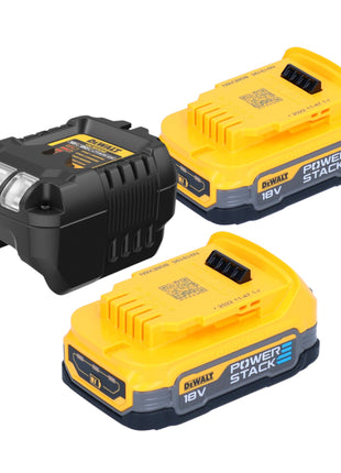 DeWalt DCD 796 E2 Akku Schlagbohrschrauber 18 V 70 Nm Brushless + 2x Powerstack Akku 1,7 Ah + Ladegerät