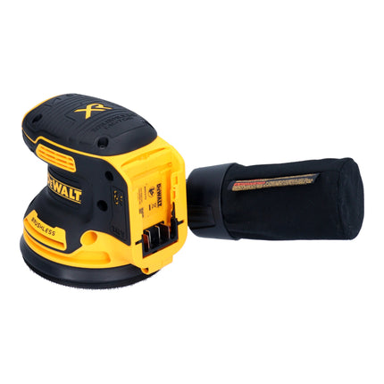 DeWalt DCW 210 E1 akumulatorowa szlifierka oscylacyjna 18 V 125 mm bezszczotkowa + 1x akumulator Powerstack 1,7 Ah + ładowarka