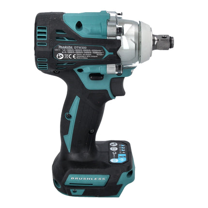 Makita DTW 300 Z akumulatorowy klucz udarowy 18 V 330 Nm 1/2" bezszczotkowy solo - bez akumulatora, bez ładowarki