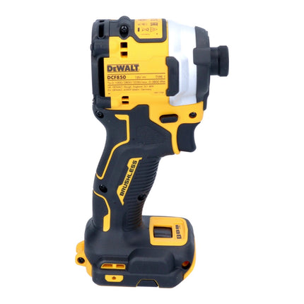Akumulatorowy klucz udarowy DeWalt DCF 850 NT 18 V 205 Nm 1/4" bezszczotkowy + TSTAK - bez akumulatora, bez ładowarki