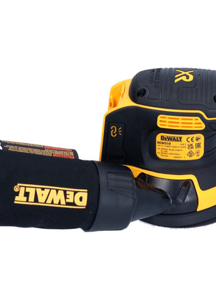 DeWalt DCW 210 N akumulatorowa szlifierka oscylacyjna 18 V 125 mm bezszczotkowa solo - bez akumulatora, bez ładowarki