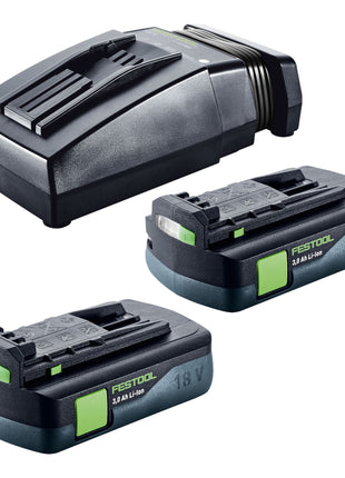 Festool ETSC 2 125 Basic Akku Exzenterschleifer 18 V 125 mm Brushless 2x Akku 3 0 Ah Ladegeraet Systainer 3 - toolbrothers