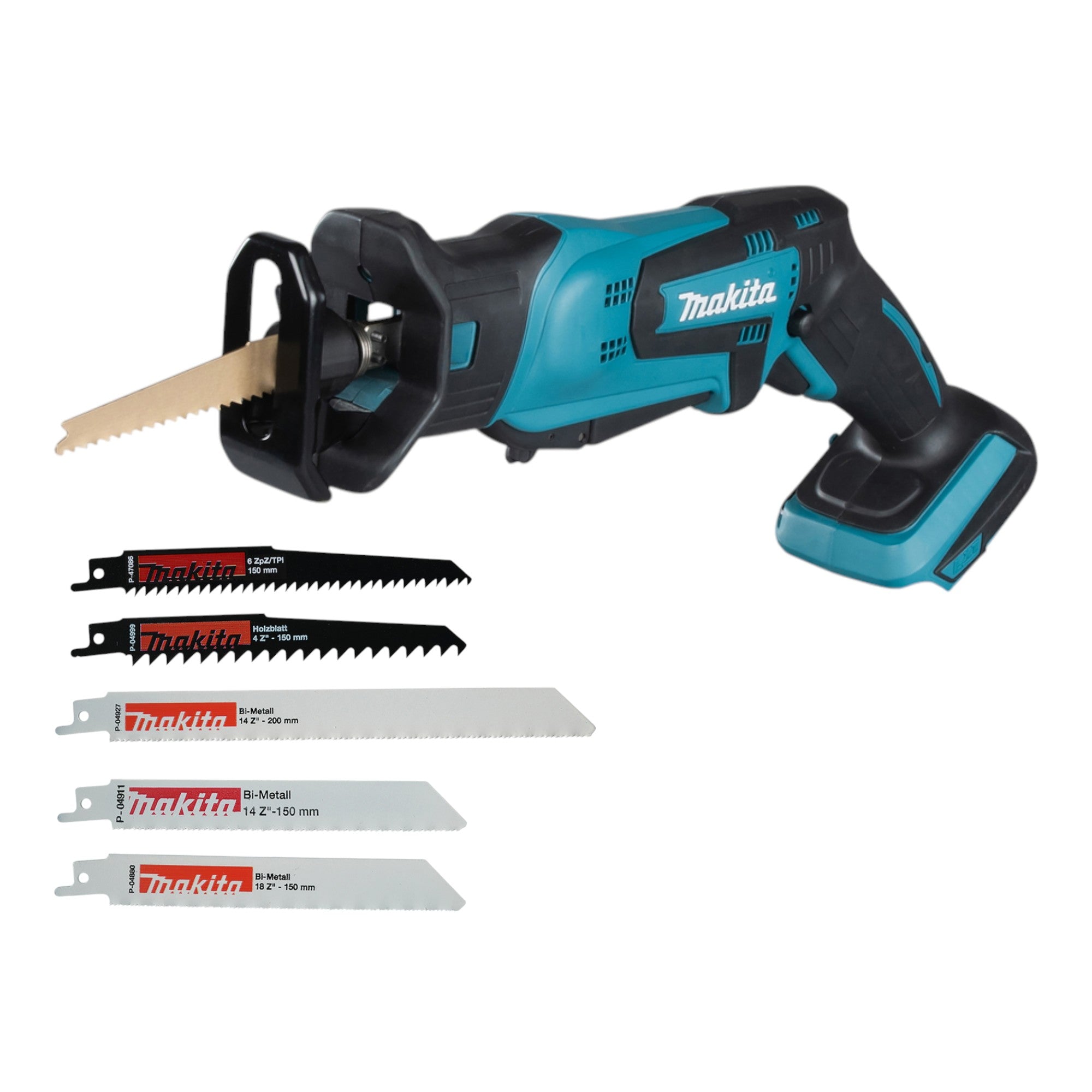 Makita DJR 183 Z Akku Reciprosaege Saebelsaege 18 V Reciprosaegeblatt Set P 83967 ohne Akku ohne Ladegeraet 0 - toolbrothers
