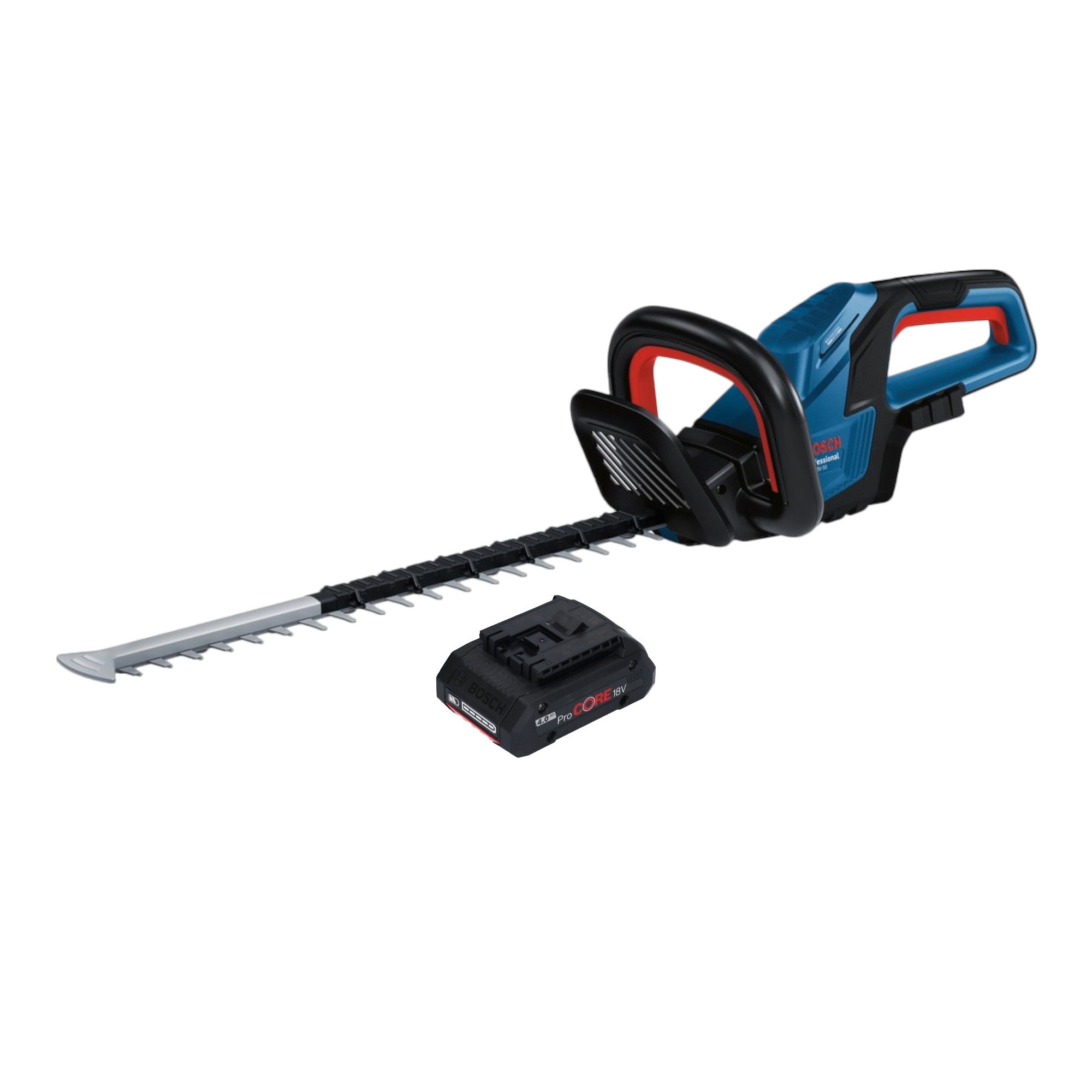 Bosch GHE 18V 50 Professional Akku Heckenschere 18 V 50 cm Brushless 1x ProCORE Akku 4 0 Ah ohne Ladegeraet 0 - toolbrothers