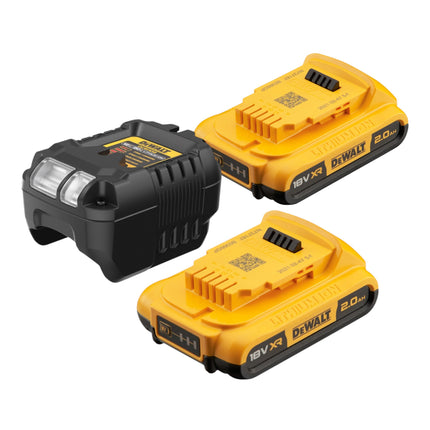 DeWalt DCD 800 D2 Akku Bohrschrauber 18 V 90 Nm Brushless 2x Akku 2 0 Ah Ladegeraet 2 - toolbrothers