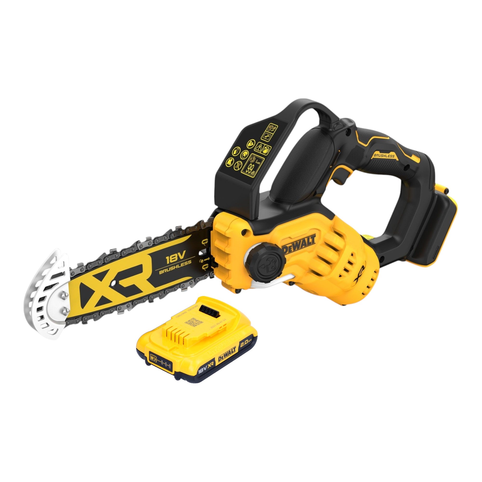 DeWalt DCMPS 520 N Akku Astsaege 18 V 20 cm Brushless 1x Akku 2 0 Ah ohne Ladegeraet 0 - toolbrothers