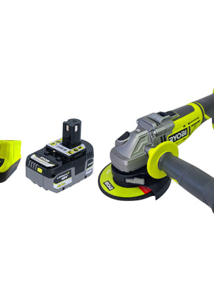 Ryobi R18AG7 0 Akku Winkelschleifer 18 V 125 mm Brushless 1x Akku 5 0 Ah Ladegeraet 0 - toolbrothers