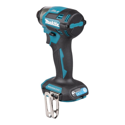Makita DTD 173 SA1J Akku Schlagschrauber 18 V 180 Nm 1 4 Brushless 1x Akku 2 0 Ah Ladegeraet Makpac 4 - toolbrothers