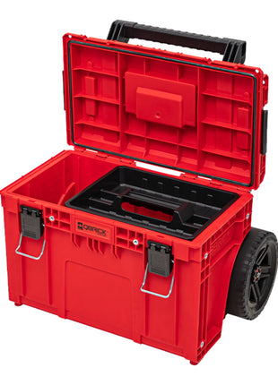 b ware Qbrick System PRIME Cart RED ULTRA HD Custom stapelbar 590 x 425 x 660 mm 4 - toolbrothers