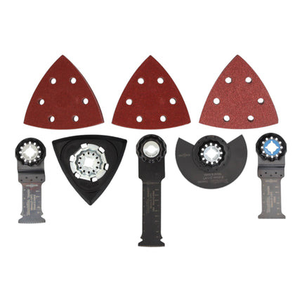 Makita TM 001 GD103 Akku Multifunktionswerkzeug 40 V max Starlock Max Brushless 1x Akku 2 5 Ah 37 tlg Zubehoerset Ladegeraet Makpac 4 - toolbrothers