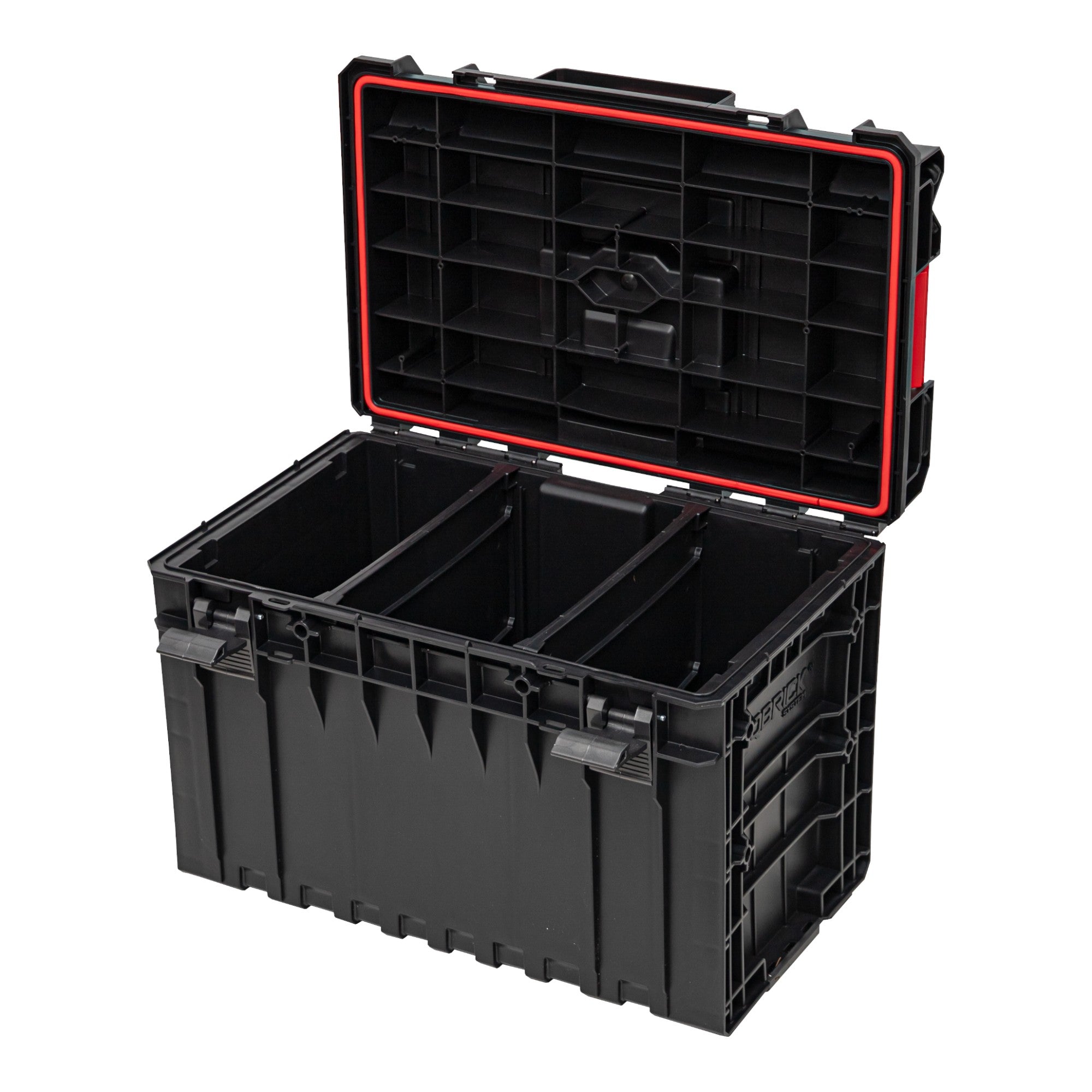 Toolbrothers RHINO XXL Werkzeugkoffer ECO Basic Hoehe XL 52 l IP66 mit herausnehmbaren Trennwaenden 1 - toolbrothers
