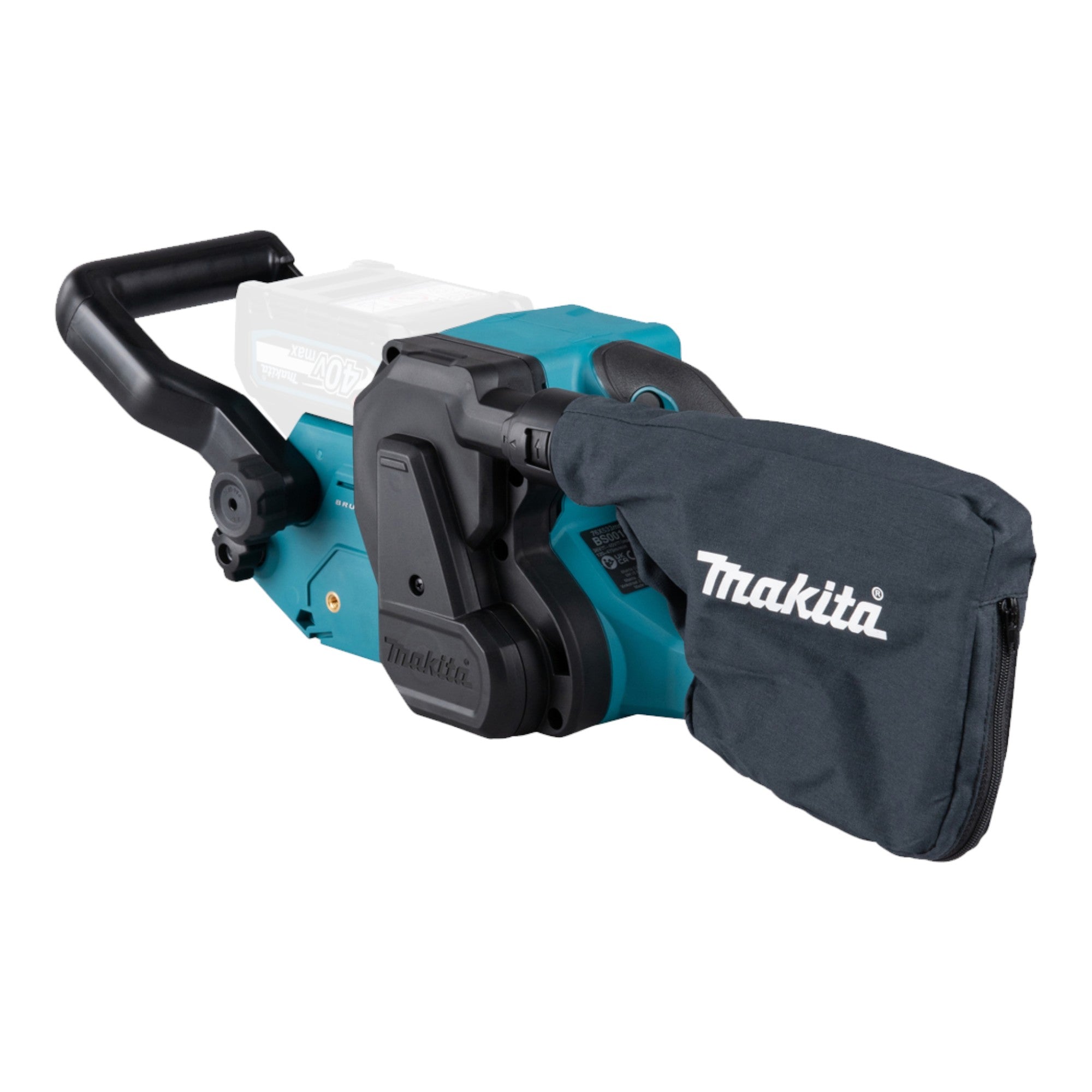 Makita BS 001 GD101 Akku Bandschleifer 40 V max 76 x 533 mm Brushless 1x Akku 2 5 Ah Ladegeraet 3 - toolbrothers