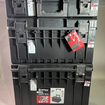 Qbrick System ONE 2.0 Technology Set No 1 Zestaw wózek narzędziowy + ONE 200 2.0 Technology + ONE 350 2.0 Technology + ONE Cart 2.0 IP66 105,4 l 640 x 440 x 900 mm