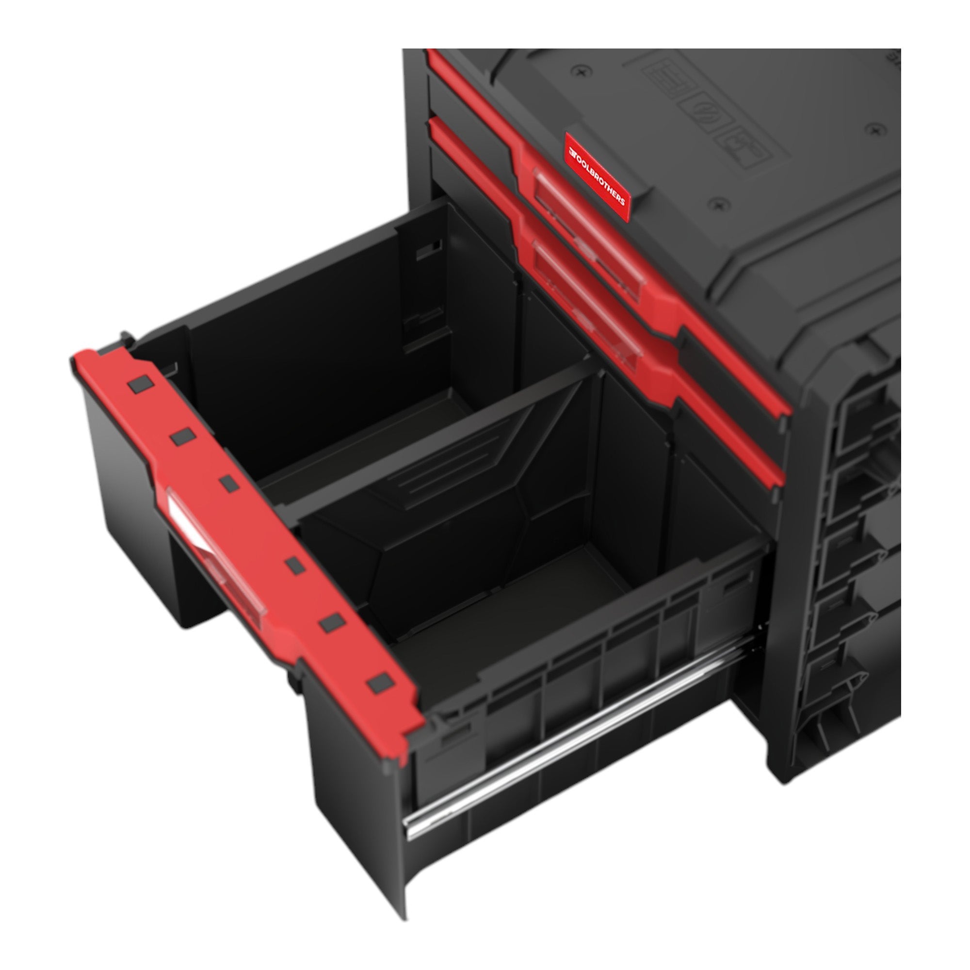 Toolbrothers RHINO L Drawer 3 Cart Plus ECO Mobiler Schubladen Werkzeugkoffer 2x 4 5 l 12 l mit Doppelteleskopgriff 3 - toolbrothers