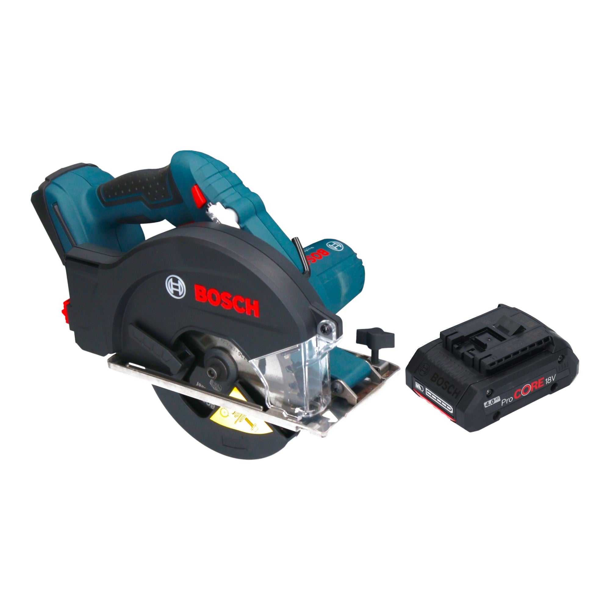 Bosch GKM 18V 50 Professional Akku Metall Handkreissaege 18 V 136 mm Brushless 1x ProCORE Akku 4 0 Ah ohne Ladegeraet 0 - toolbrothers