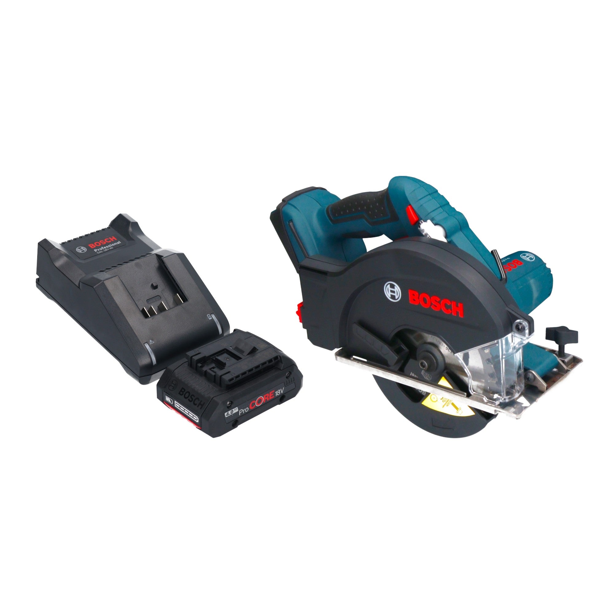 Bosch GKM 18V 50 Professional Akku Metall Handkreissaege 18 V 136 mm Brushless 1x ProCORE Akku 4 0 Ah Ladegeraet 0 - toolbrothers
