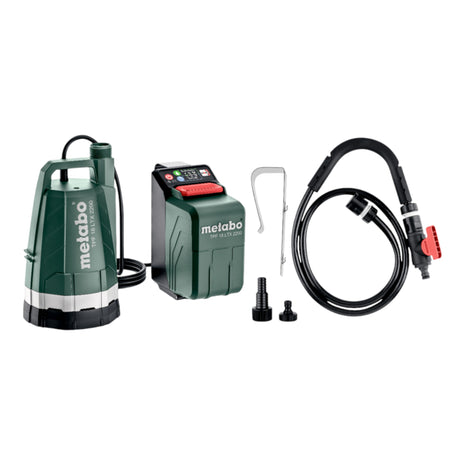 Metabo TPF 18 LTX 2200 Akku Tauch und Regenfasspumpe 18 V 2200 l h 1x Akku 4 0 Ah Ladegeraet 1 - toolbrothers