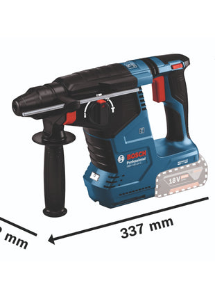 Bosch GBH 18V 24 C Professional Akku Bohrhammer 18 V 2 4 J Brushless SDS plus 2x Akku 4 0 Ah Ladegeraet 3 - toolbrothers