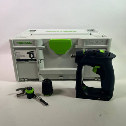 Festool CXS 18 Basic Akku Bohrschrauber 18 V 40 Nm Brushless 576882 Systainer Neuwertig 0 - toolbrothers