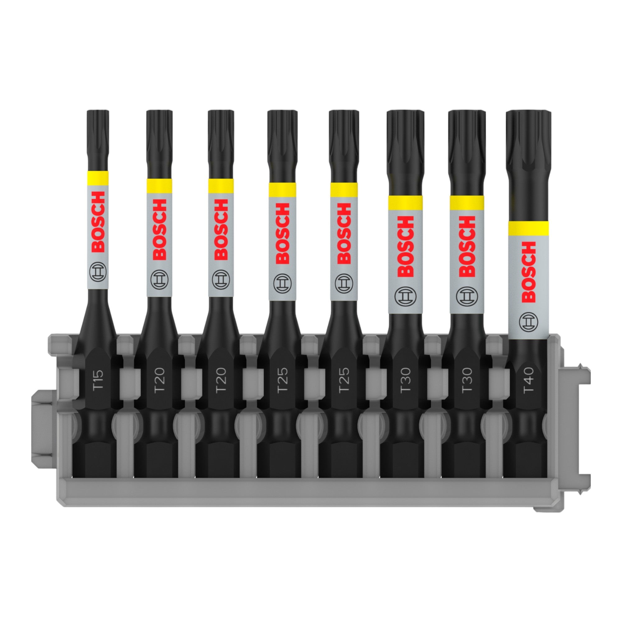 Bosch PRO Impact T Schrauberbit 55 mm Torx 8 tlg 2608522329 T15 T20 T25 T30 T40 0 - toolbrothers
