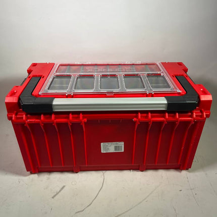 Qbrick System PRIME Toolbox 250 Expert RED ULTRA HD Custom mit Organizer stapelbar Beschaedigt 2 - toolbrothers
