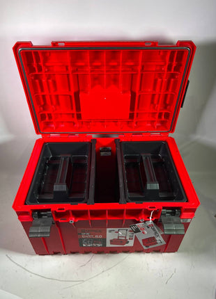 Qbrick System ONE Cart 2 0 RED ULTRA HD Custom stapelbar Beschaedigt 2 - toolbrothers