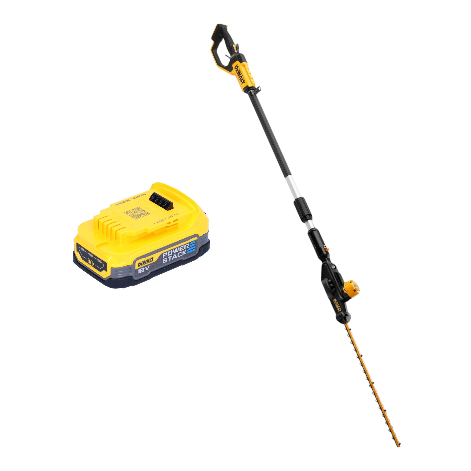 DeWalt DCMPH 566 N Akku Stabheckenschere 18 V 55 cm 1x Powerstack Akku 1 7 Ah ohne Ladegeraet 0 - toolbrothers