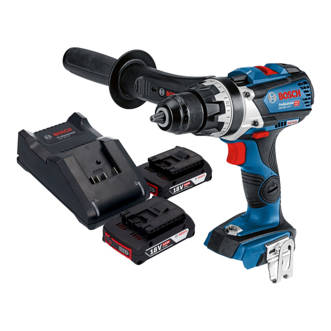 Bosch GSR 18V 110 C Professional Akku Bohrschrauber 18 V 110 Nm Brushless 2x Akku 2 0 Ah Ladegeraet 0 - toolbrothers