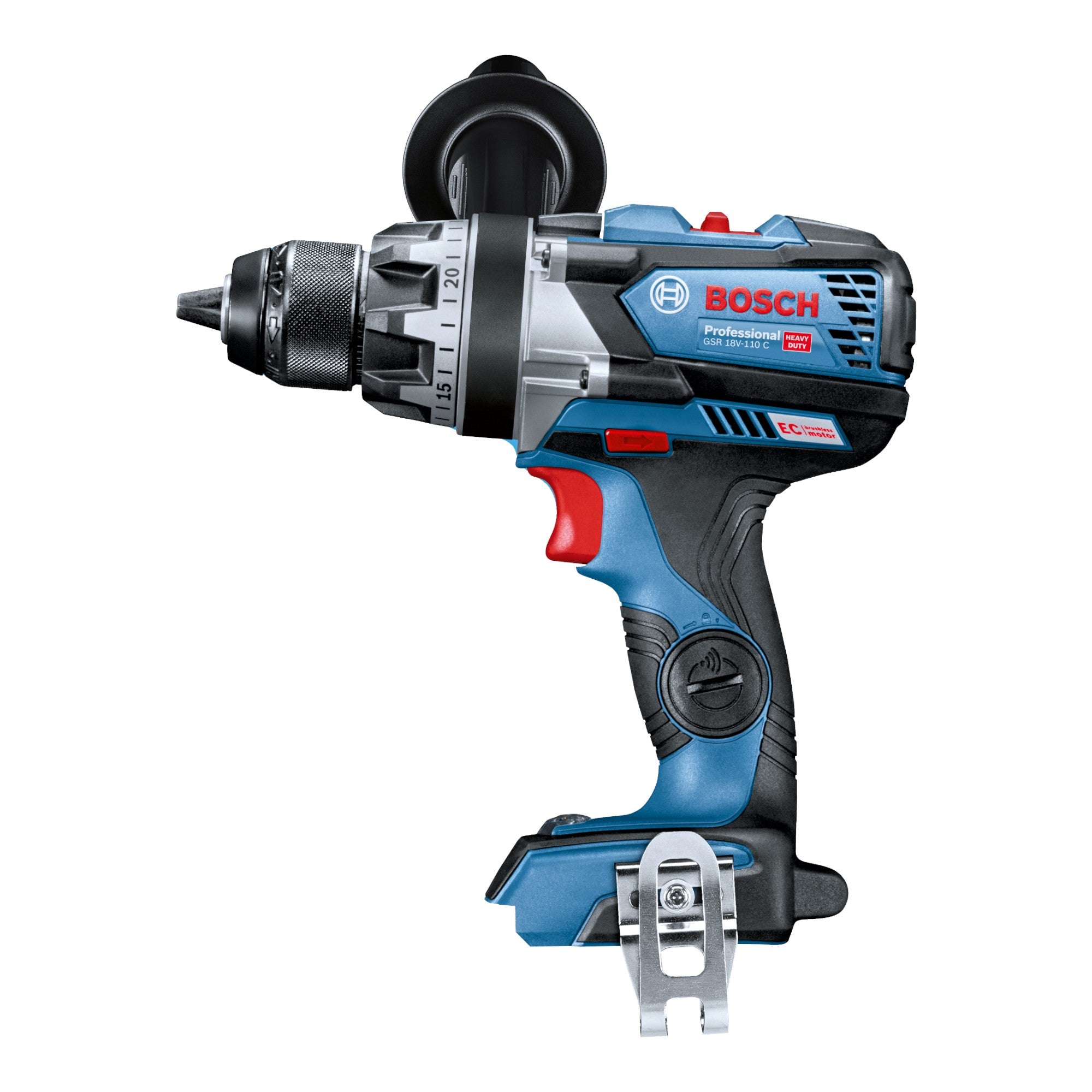Bosch GSR 18V 110 C Professional Akku Bohrschrauber 18 V 110 Nm Brushless 2x Akku 2 0 Ah Ladegeraet 1 - toolbrothers