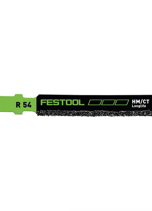 Hoja de sierra de calar Festool R 54 G Riff MATERIALES DE CONSTRUCCIÓN CERÁMICA (204344) para PS 300, PSB 300, PS 400, PSC 400, PSBC 400, PSB 400, PS 420, PSB 420, PSC 420, PSBC 420