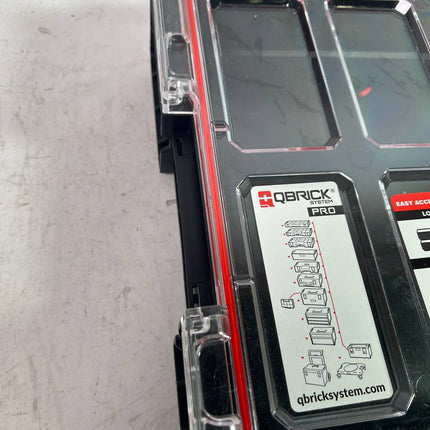 Qbrick System PRO 200 Organizer 452 x 358 x 79 mm 6 l stapelbar IP54 Beschaedigt 2 - toolbrothers