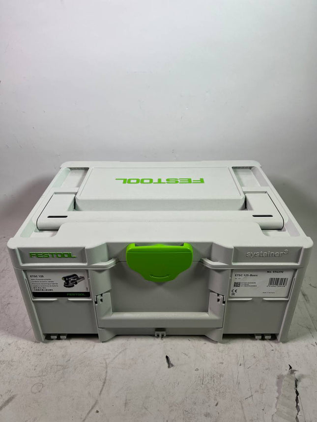 Festool ETSC 125 Basic Akku Exzenterschleifer 576370 18 V 125 mm Brushless Systainer Gebraucht 1 - toolbrothers