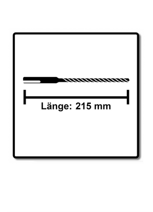 Makita NEMESIS 2 Hammer und Stahl Beton Bohrer SDS-Plus 8x215 ( B-58110 ) - Toolbrothers