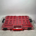 Qbrick System ONE Organizer L 2 0 RED ULTRA HD stapelbar 531 x 379 x 77 mm 6 l IP66 mit 10 Inlays Leicht Gebraucht 1 - toolbrothers