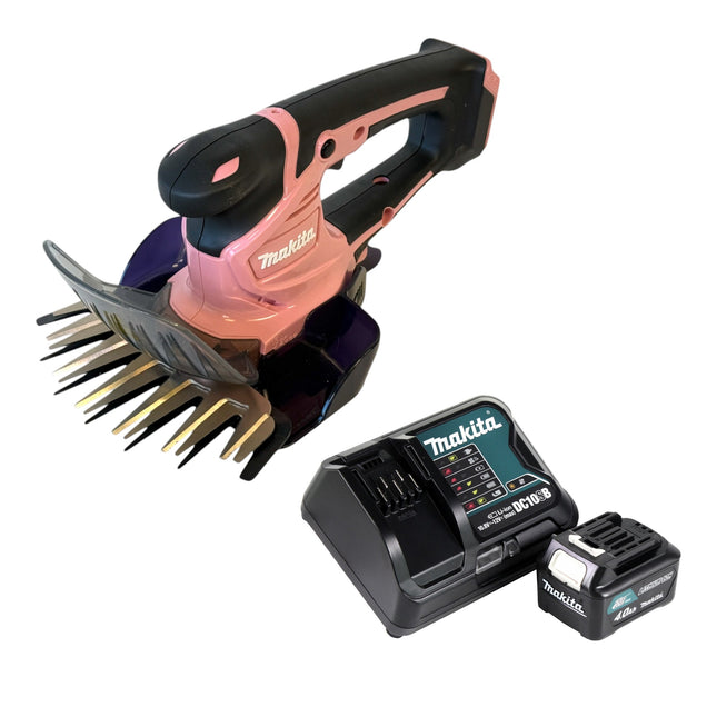 Makita UM 600 DSMP Akku Grasschere 12 V max 160 mm Pink 1x Akku 4 0 Ah Ladegeraet 0 - toolbrothers