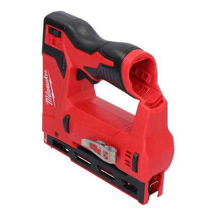 Milwaukee M12 BST 602 Akku Tacker 12 V 6 14 mm 2x Akku 6 0 Ah Ladegeraet 3 - toolbrothers