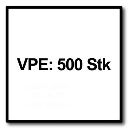 SPAX Universalschraube 5,0 x 60 mm 500 Stk. TORX T-STAR plus T20 WIROX Senkkopf Teilgewinde 4Cut-Spitze 0191010500605 - Toolbrothers