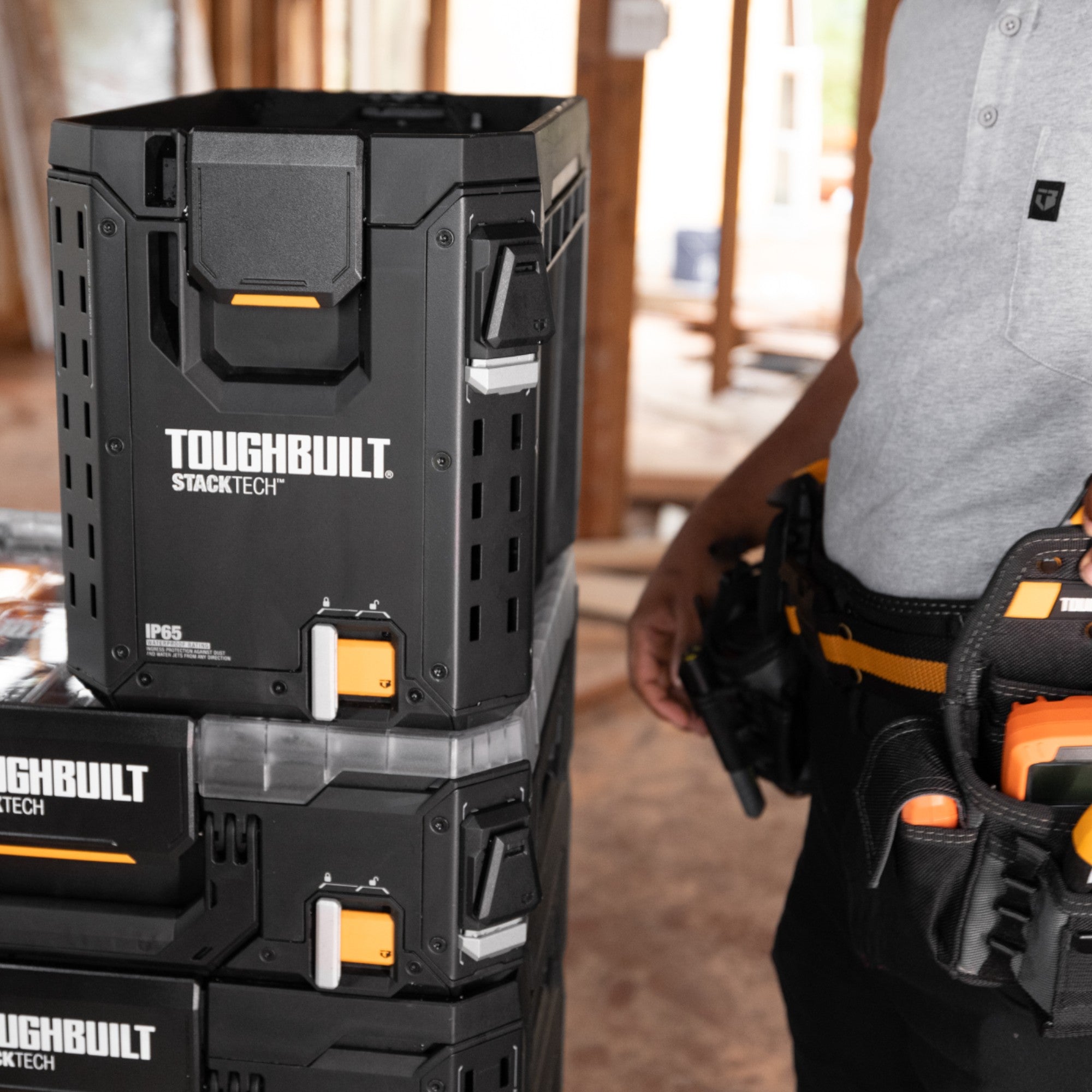 Toughbuilt STACKTECH TB B1S3 A 50 Aufnahme 3 Stk  4 - toolbrothers
