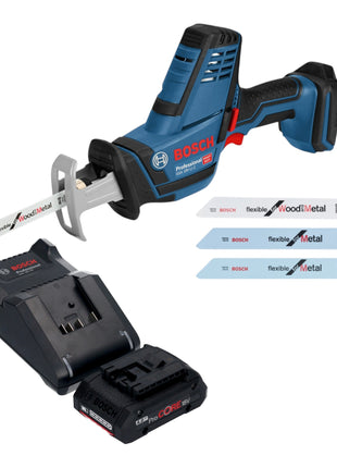 Bosch GSA 18V LI C Professional Akku Reciprosaege Saebelsaege 18 V 1x ProCORE Akku 4 0 Ah Ladegeraet 0 - toolbrothers