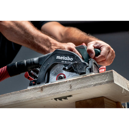 Metabo KS 18 LTX 57 Akku Handkreissaege 18 V 165 mm 1x LiHD Akku 10 0 Ah Ladegeraet 4 - toolbrothers