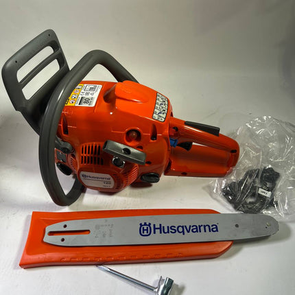 Husqvarna 120 Mark II Benzin Kettensaege 1 4 kW 38 cm 45 cm 967861903 Leicht Gebraucht 1 - toolbrothers