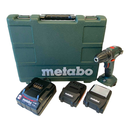 Metabo BS 18 Akku Bohrschrauber 18 V 48 Nm 602207550 2x Akku 1 5 Ah Ladegeraet Koffer 0 - toolbrothers
